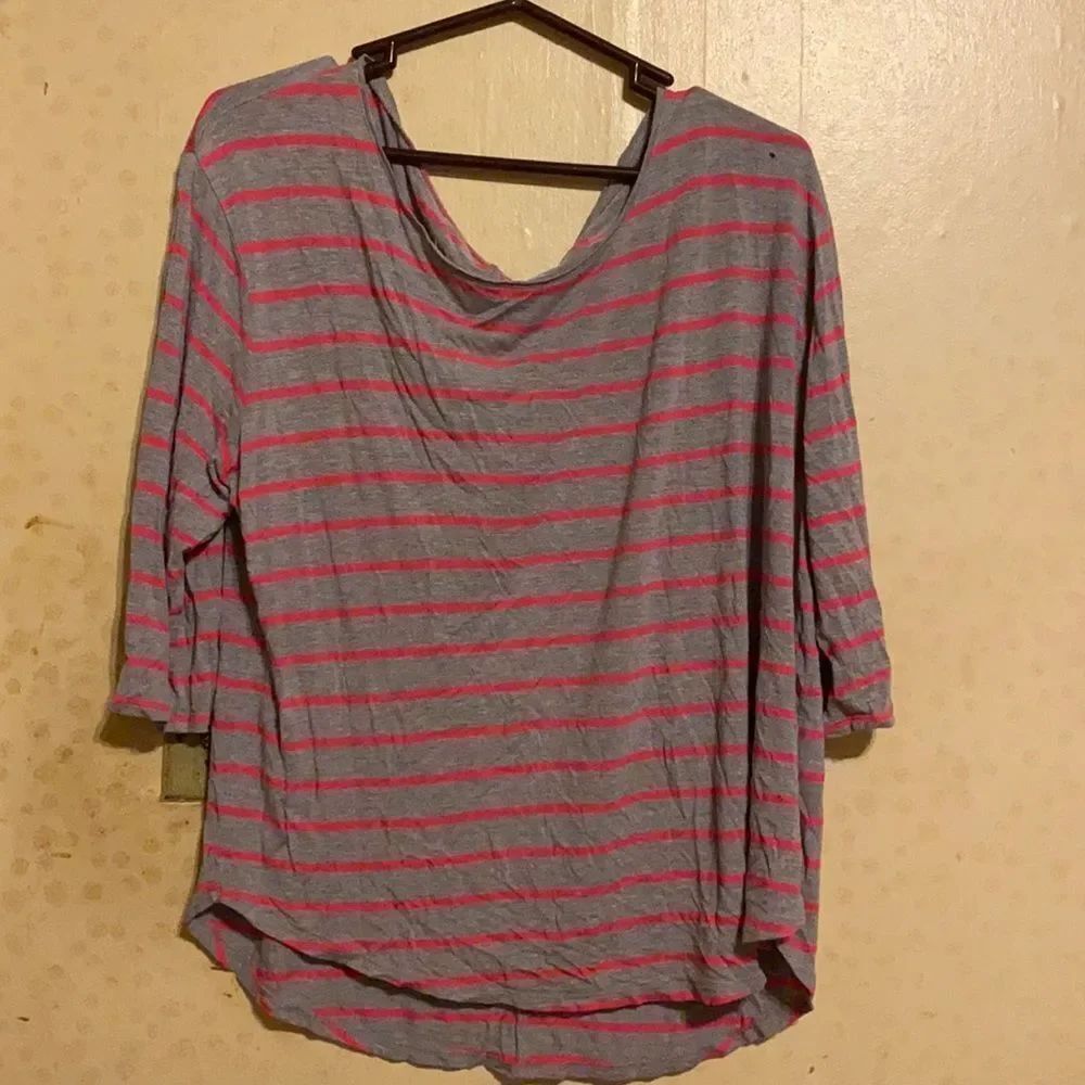 A.N.A Stripped top sz. 1X